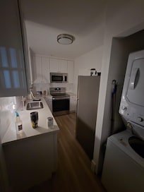 Kitchen view from the living room