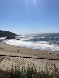 View from our balcony