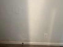 stains on the walls