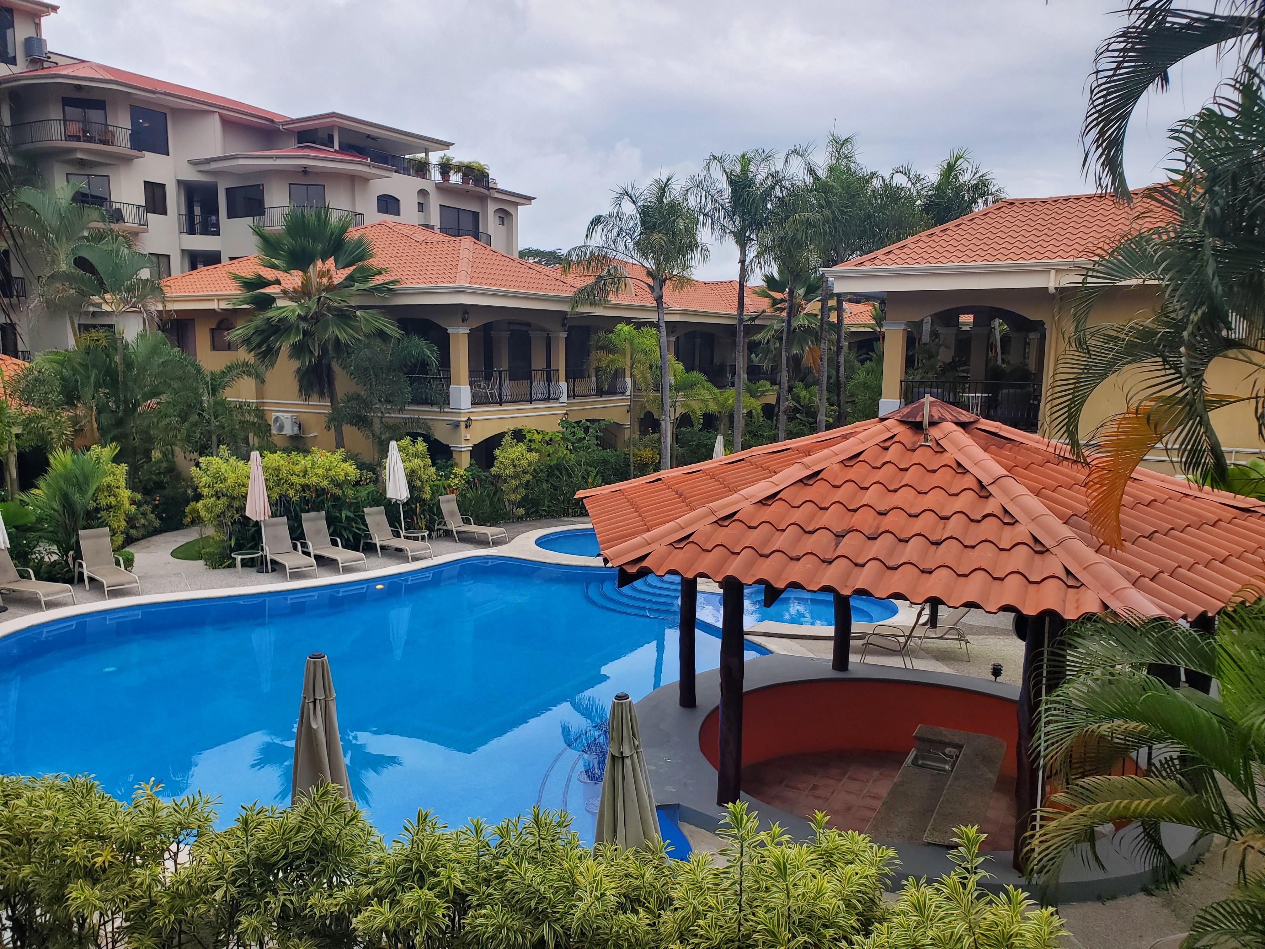 View from our balcony