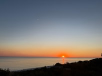 Sunset photo, taken from the porch