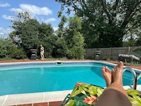 Lovely pool and gardens