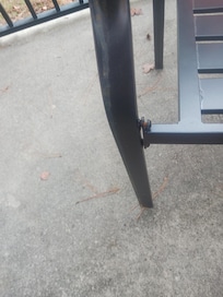 Screws are loose in chair