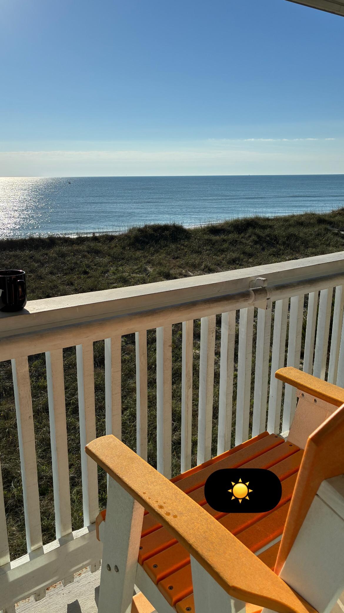 View from balcony. Beautiful 