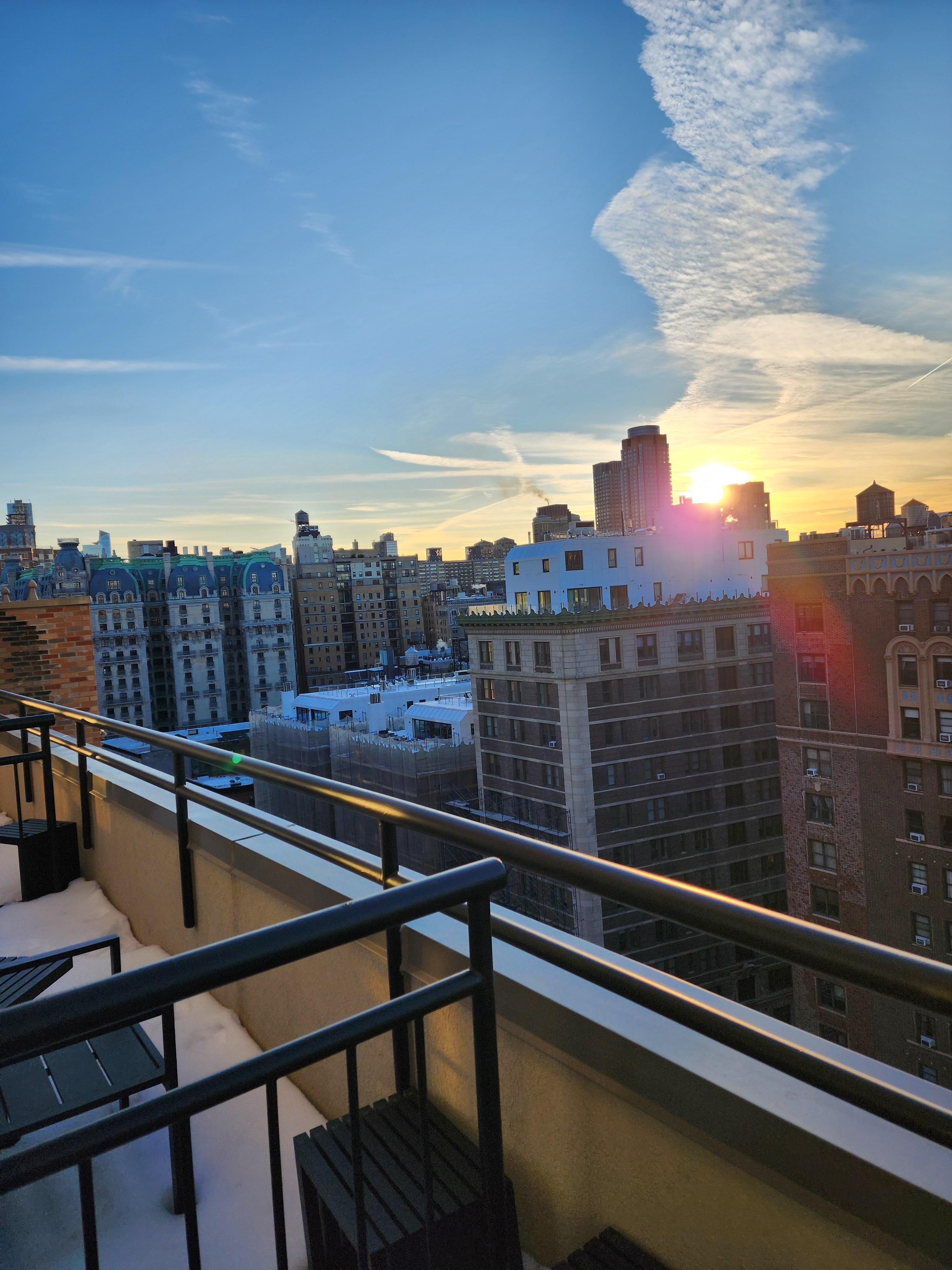 View from our walk out patio.  