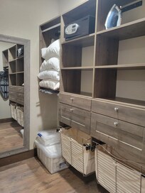 Large custom closet
