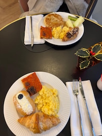 Breakfast was always delicious