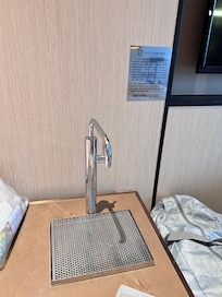 In room water dispenser and makes it convenient.