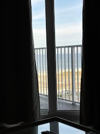 Can’t beat this view from the couch! The patio’s view is even better!!