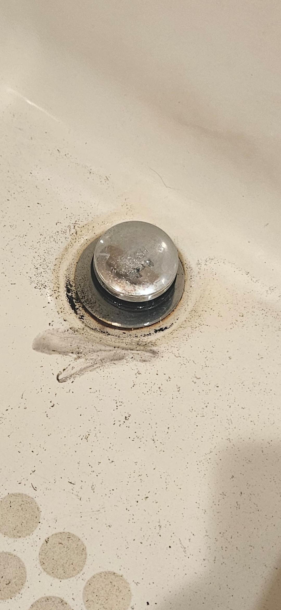 Dirty tub.