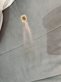 Stained mattress