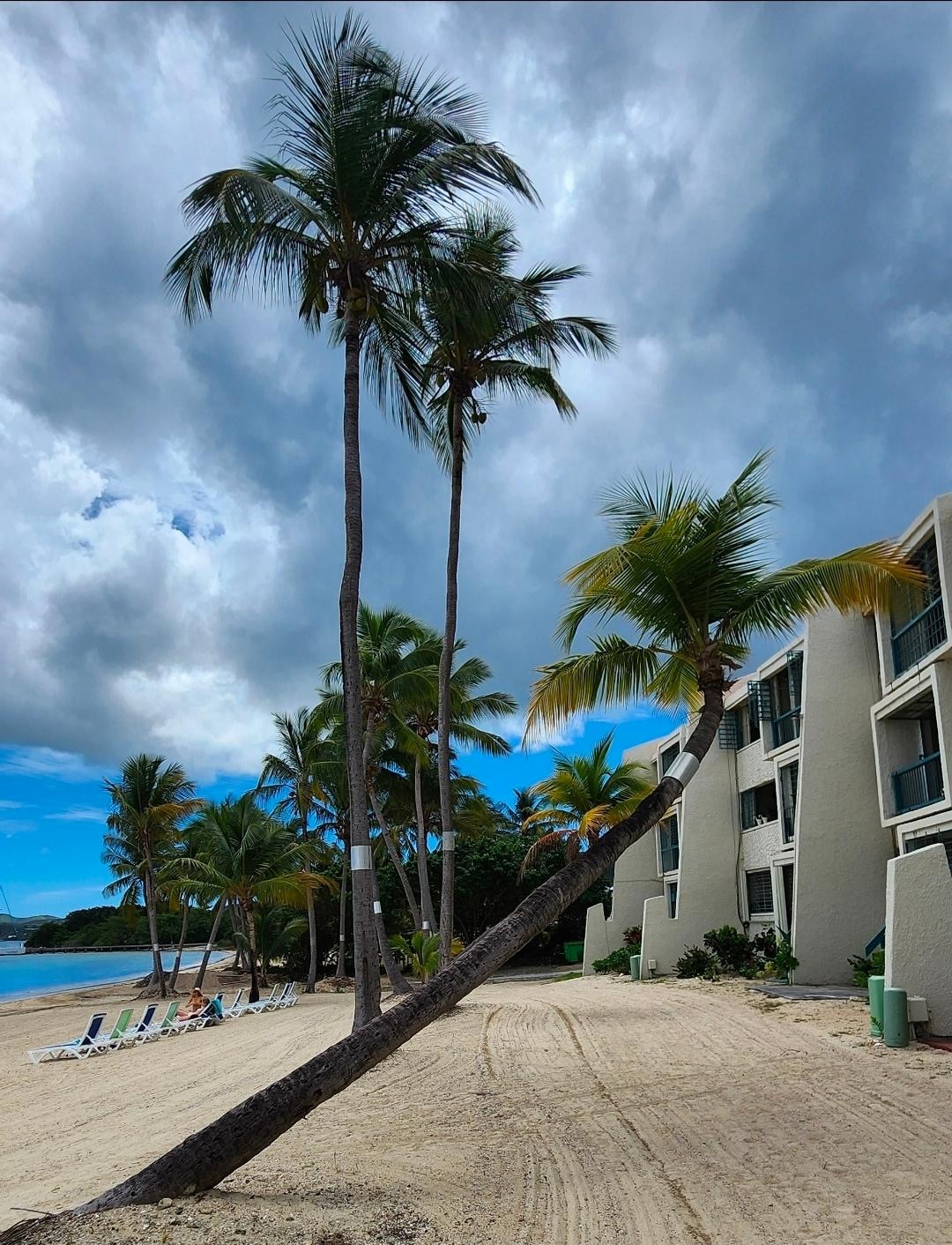 Beautiful beach right outside our doorstep