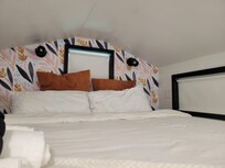 View of the comfie bed