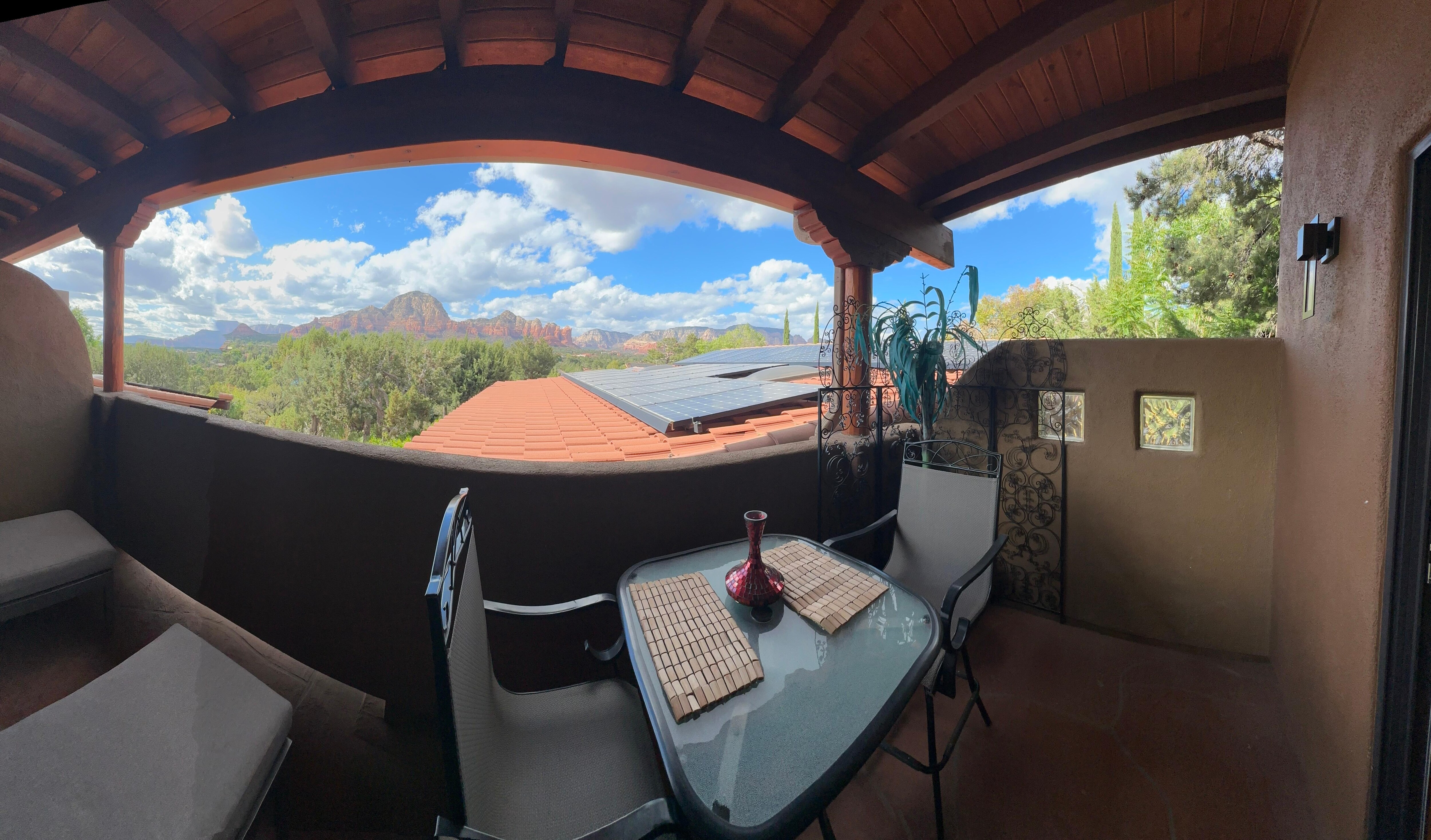 View from our patio
