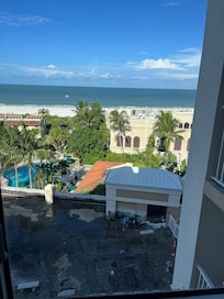 View from our room.