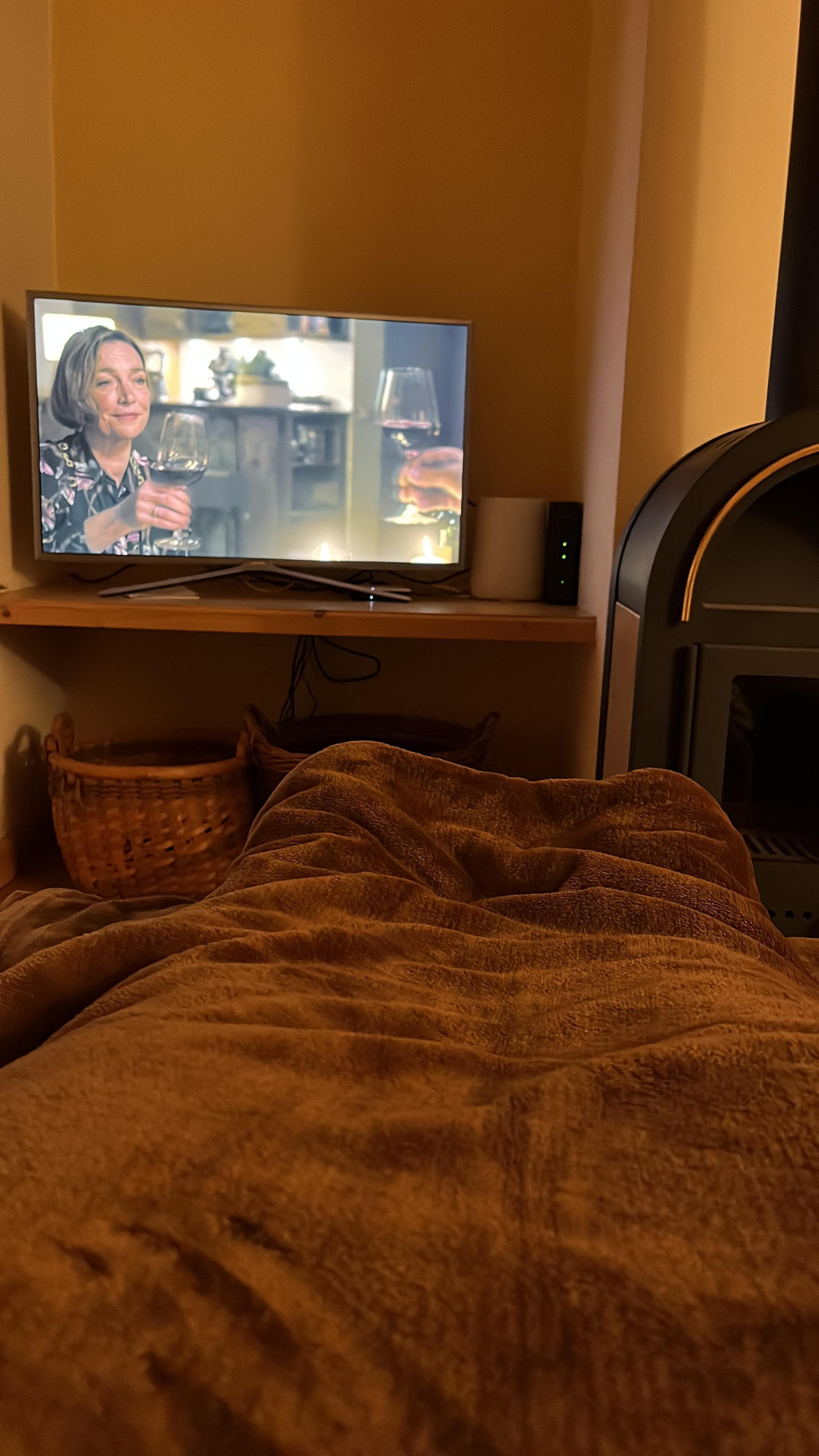 TV Abend im Wohnzimmer 