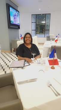 At the restaurant