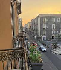 Beautiful view from balcony