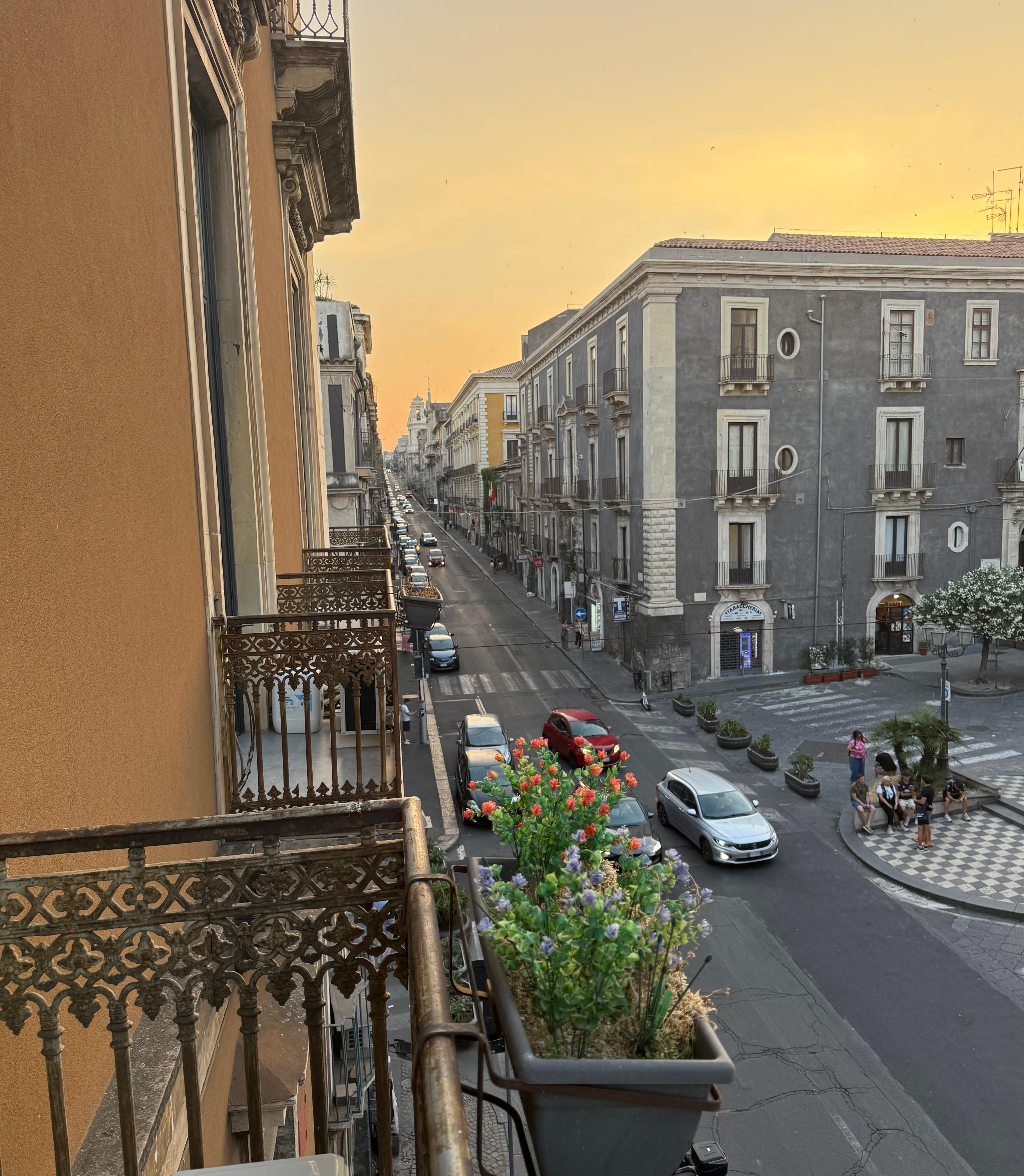 Beautiful view from balcony