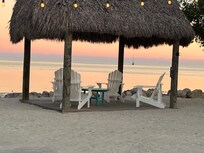 Tiki time and fire pit circles