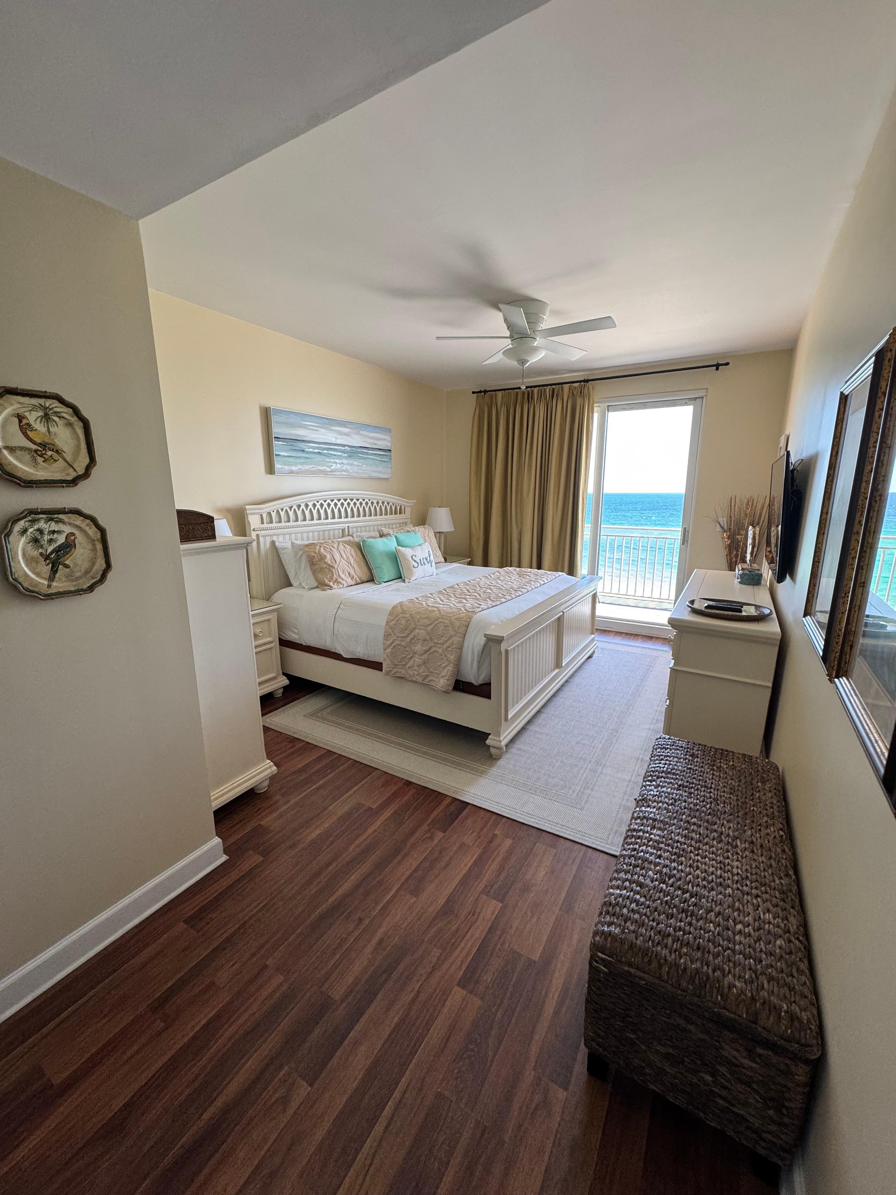 master bedroom was perfection! 