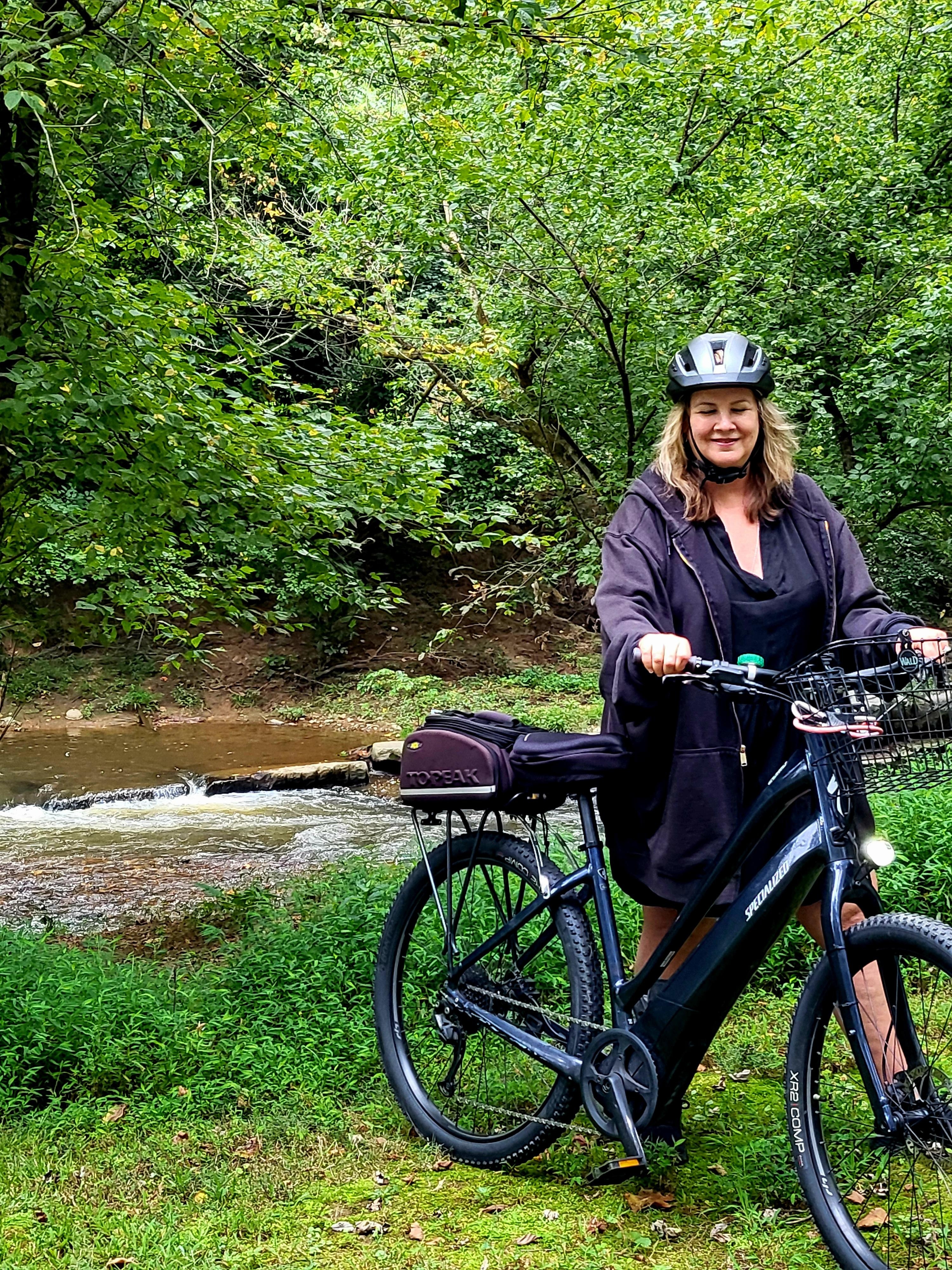 Bike trail along Ararat River