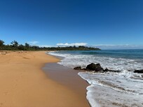 Beach up the coast along the path right out in front on the condo