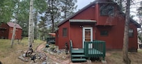 Front of the cabin