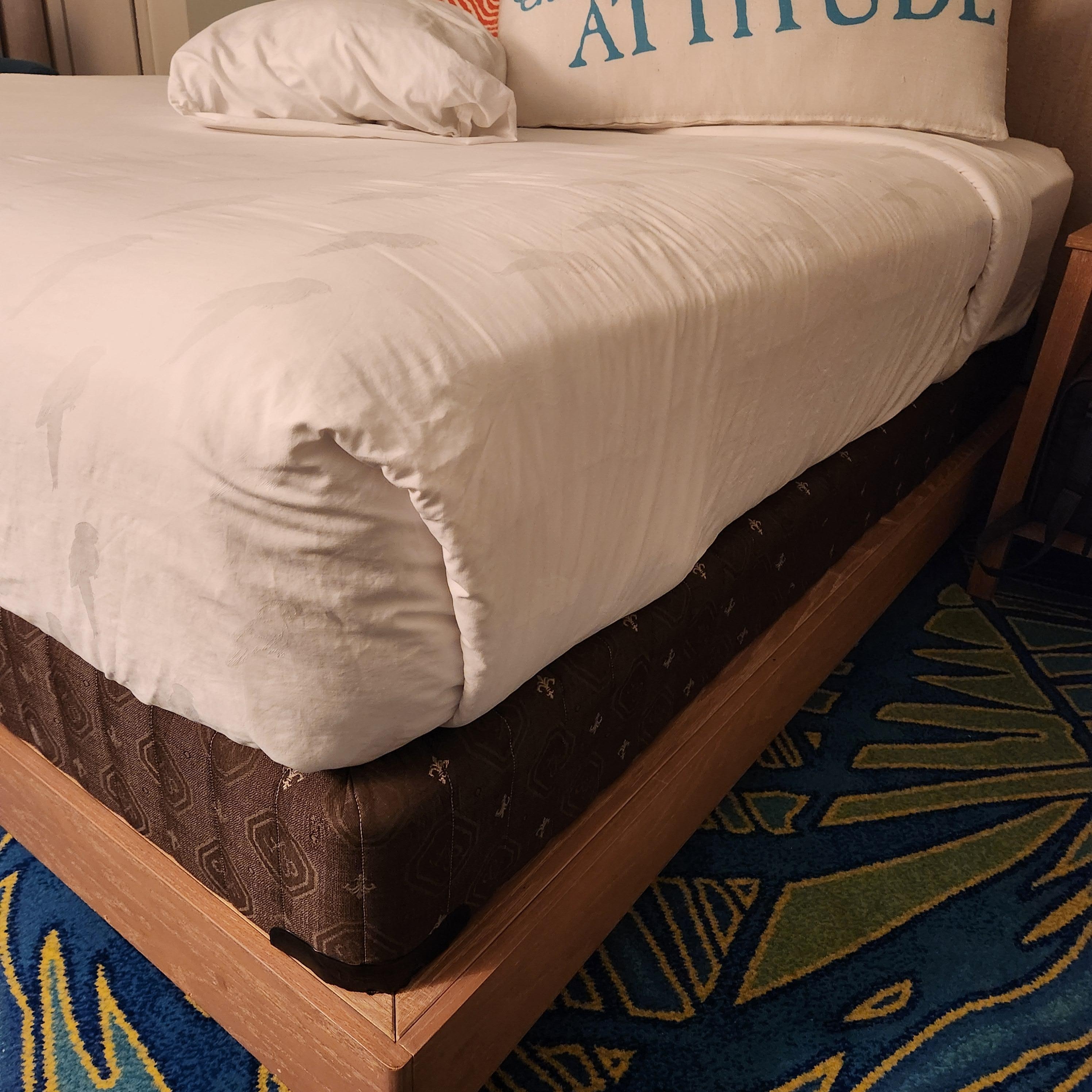 High bed, which i dislike 