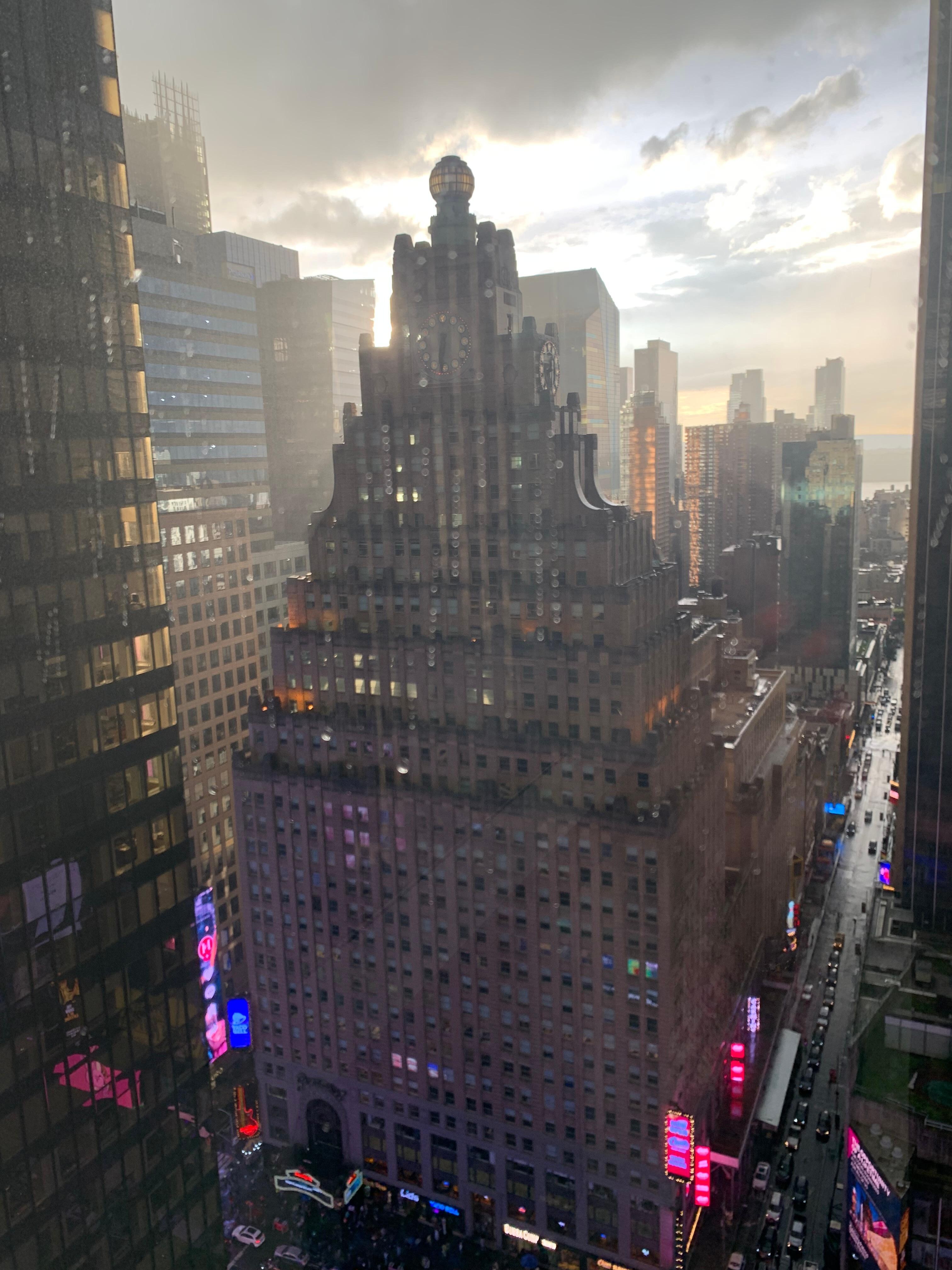 Utsikt fra rommet😊