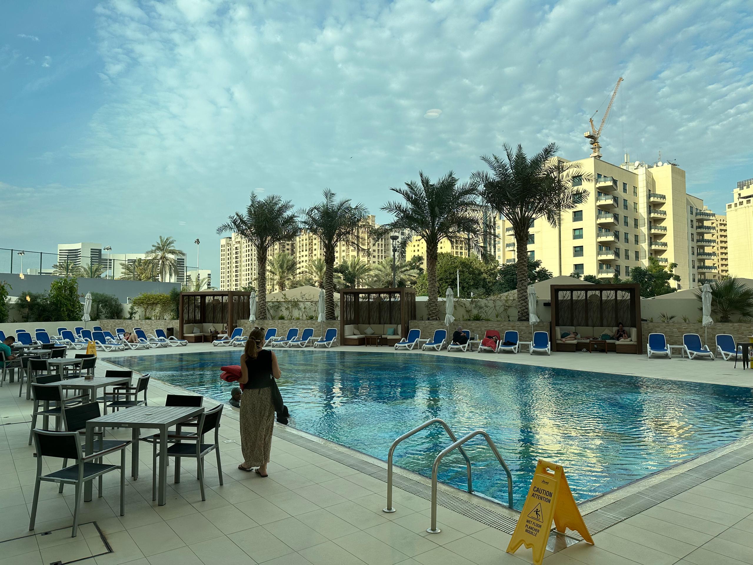 Hotel swimming pool