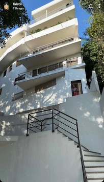 Back of the building