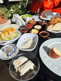 Breakfast spread