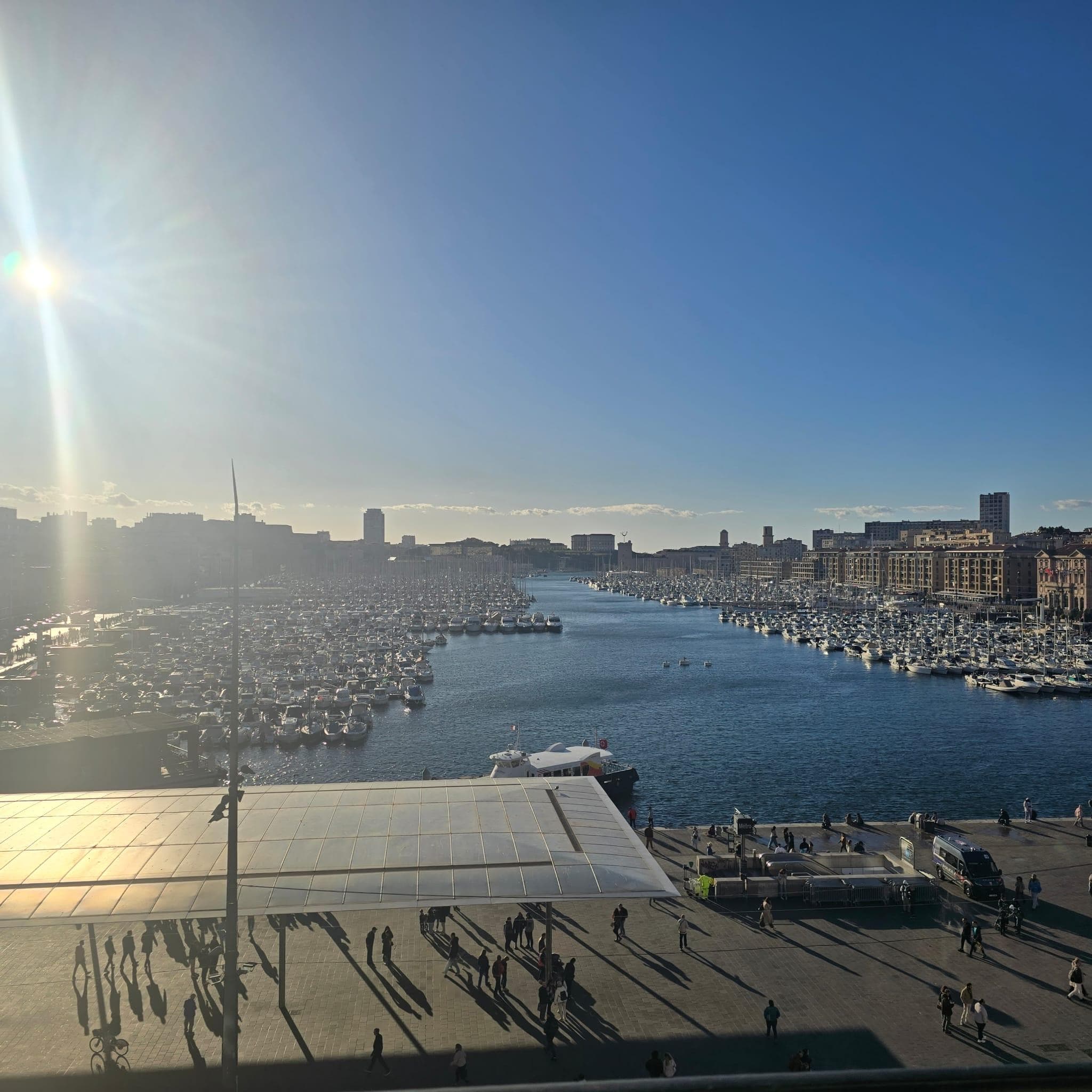 View from the balcony