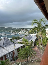 View from exercise Joyce suite balcony