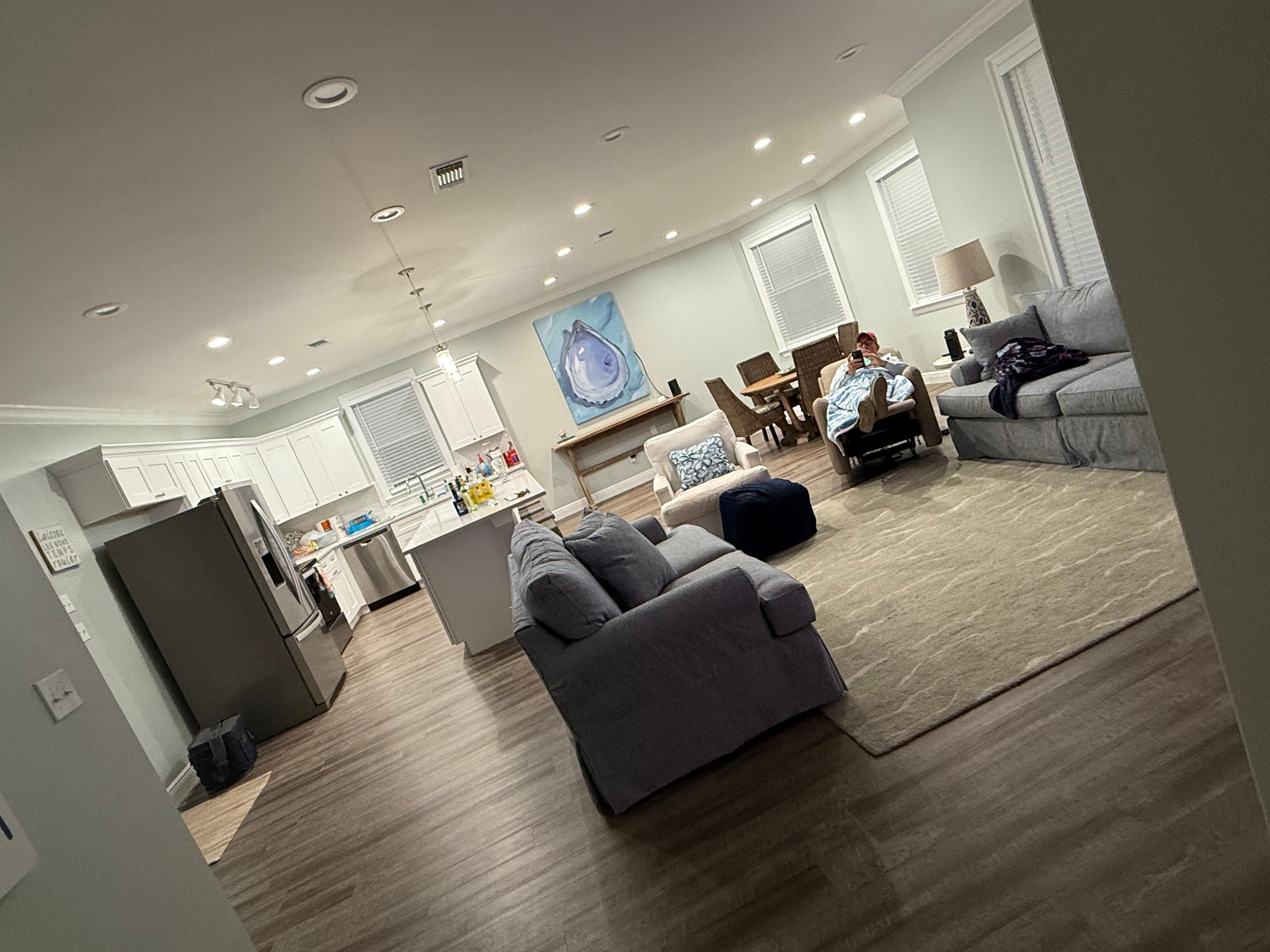 Open floor plan