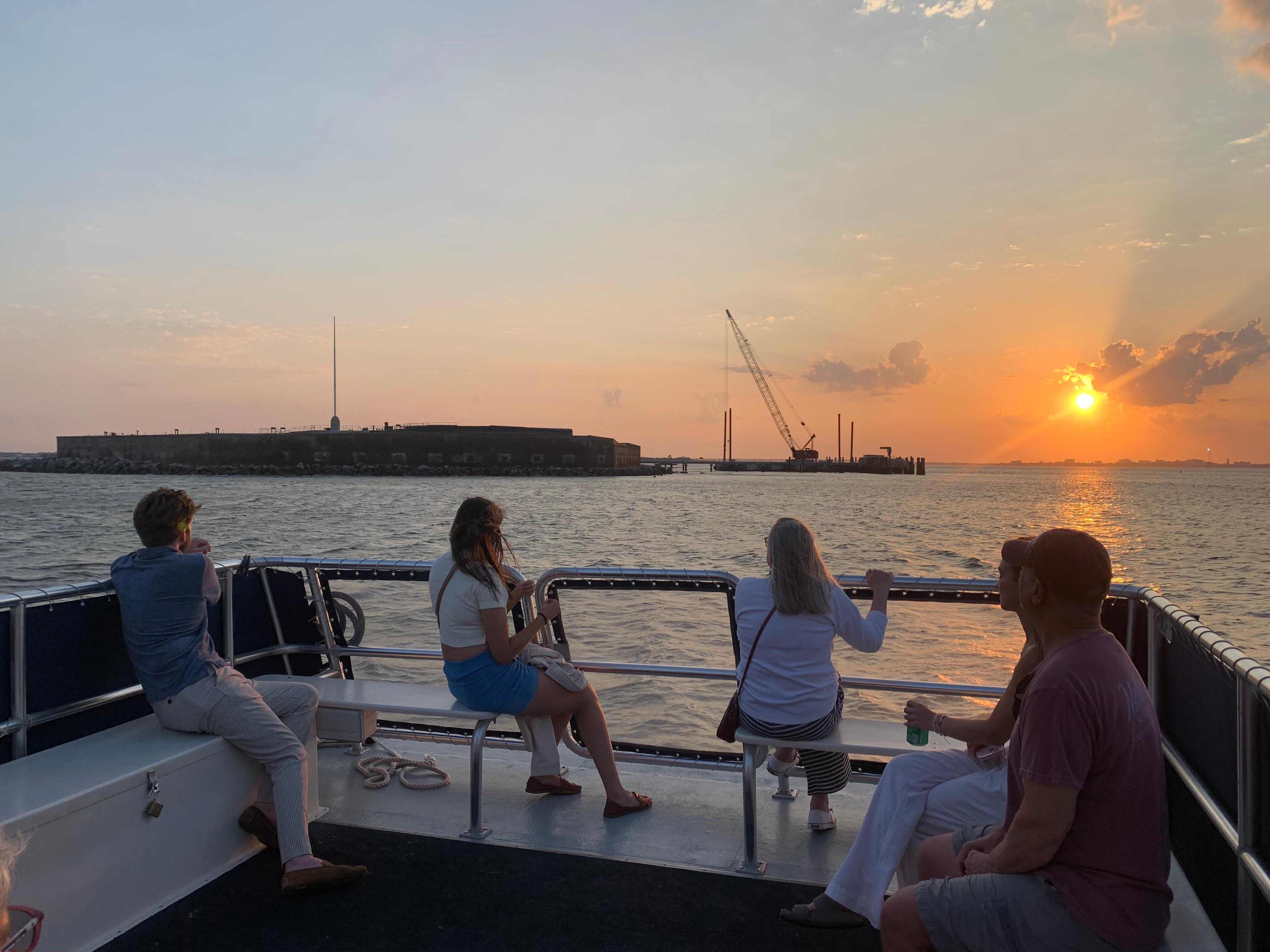 Sunset cruise was fun and a great excuse to get out on the water