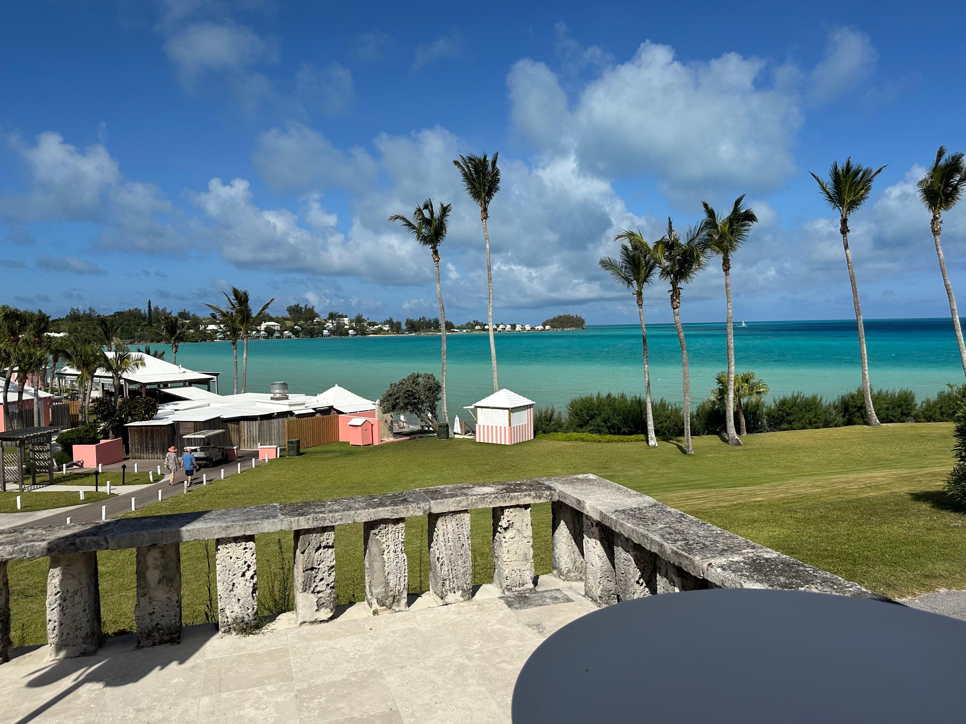 A view from our balcony.