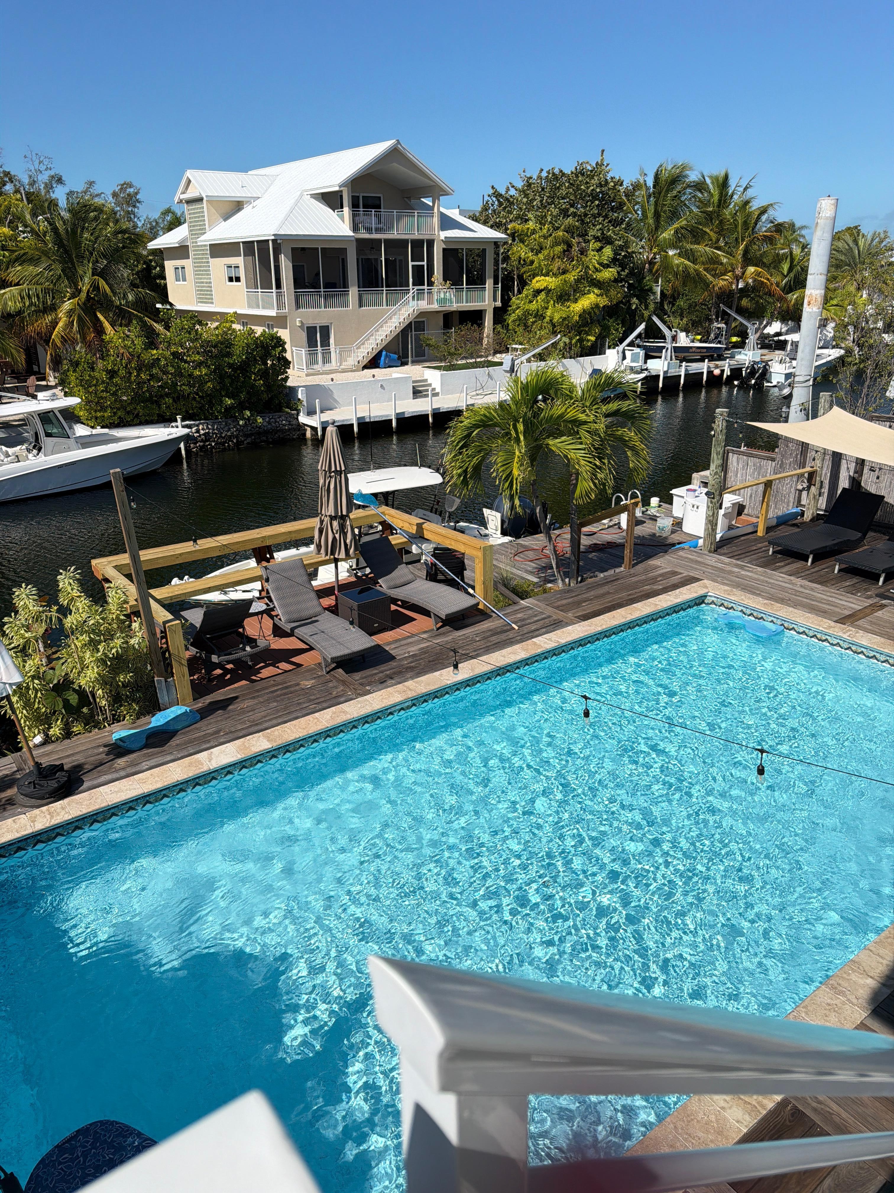 View from back porch