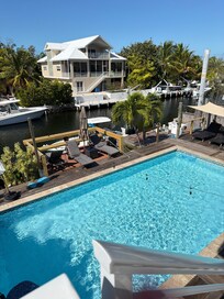 View from back porch