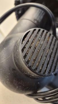 Blow dryer was disgusting
