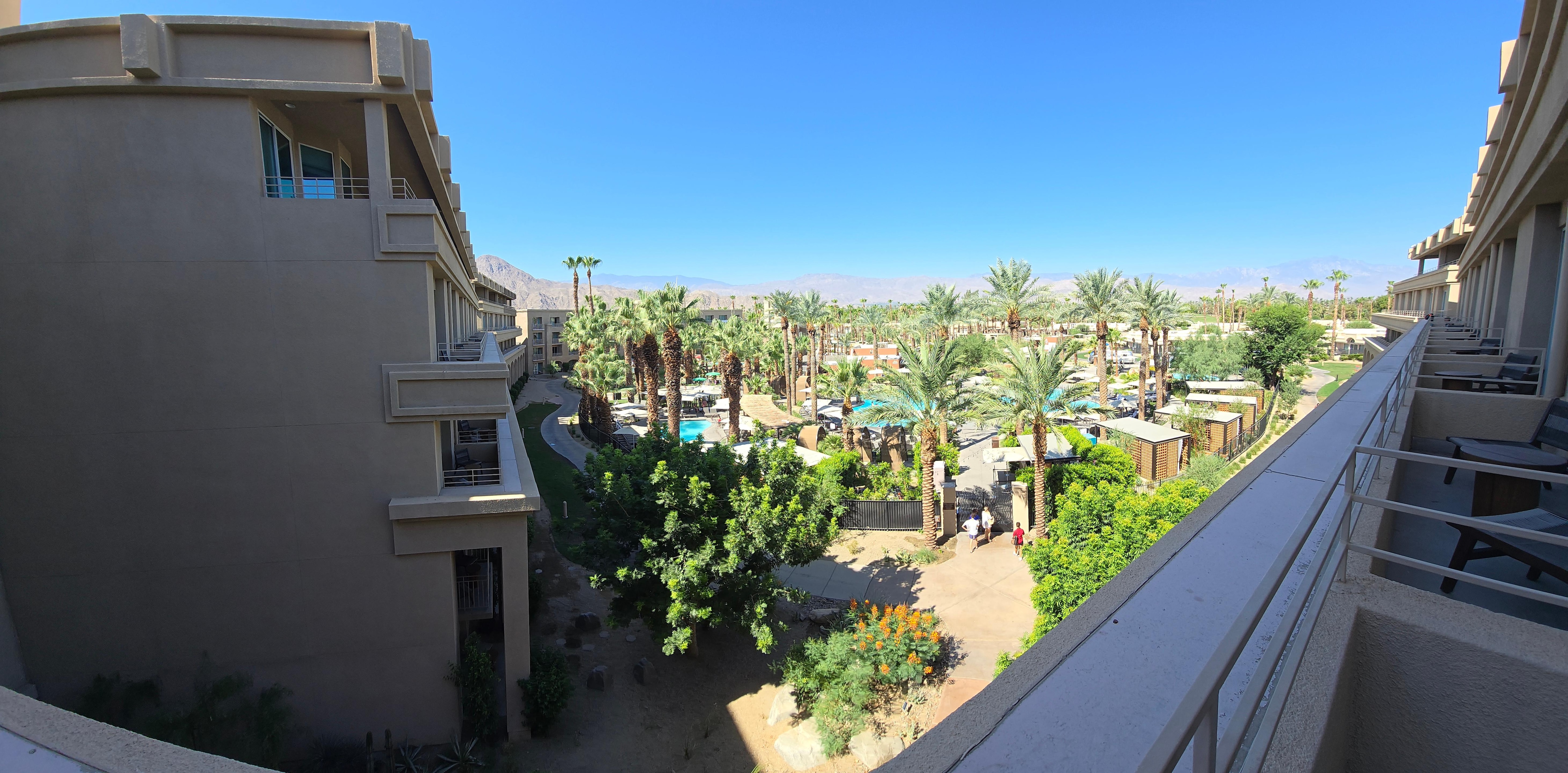 View from our room