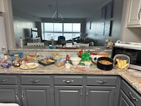 Leftover clean out on last night there