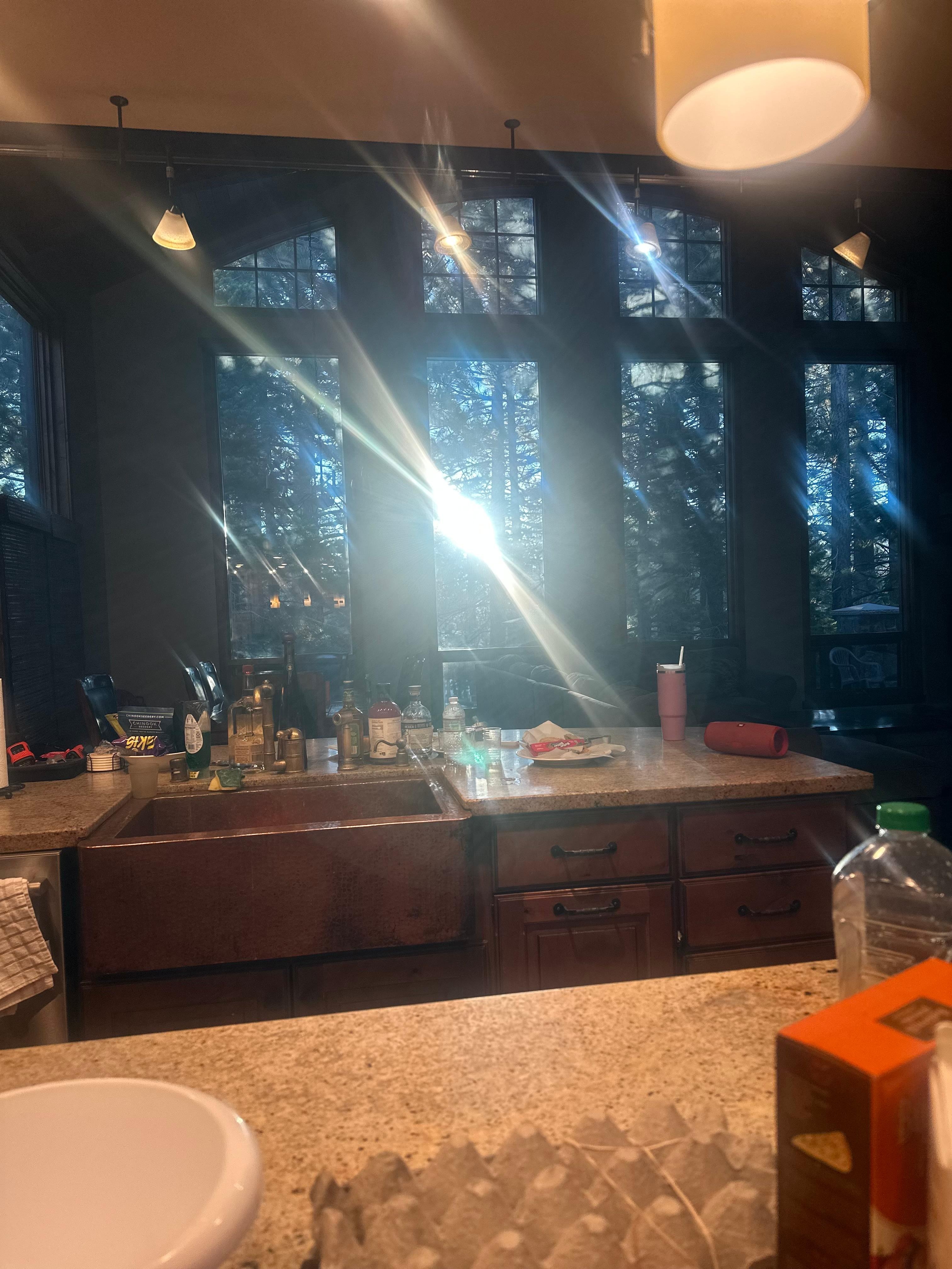 View from the kitchen