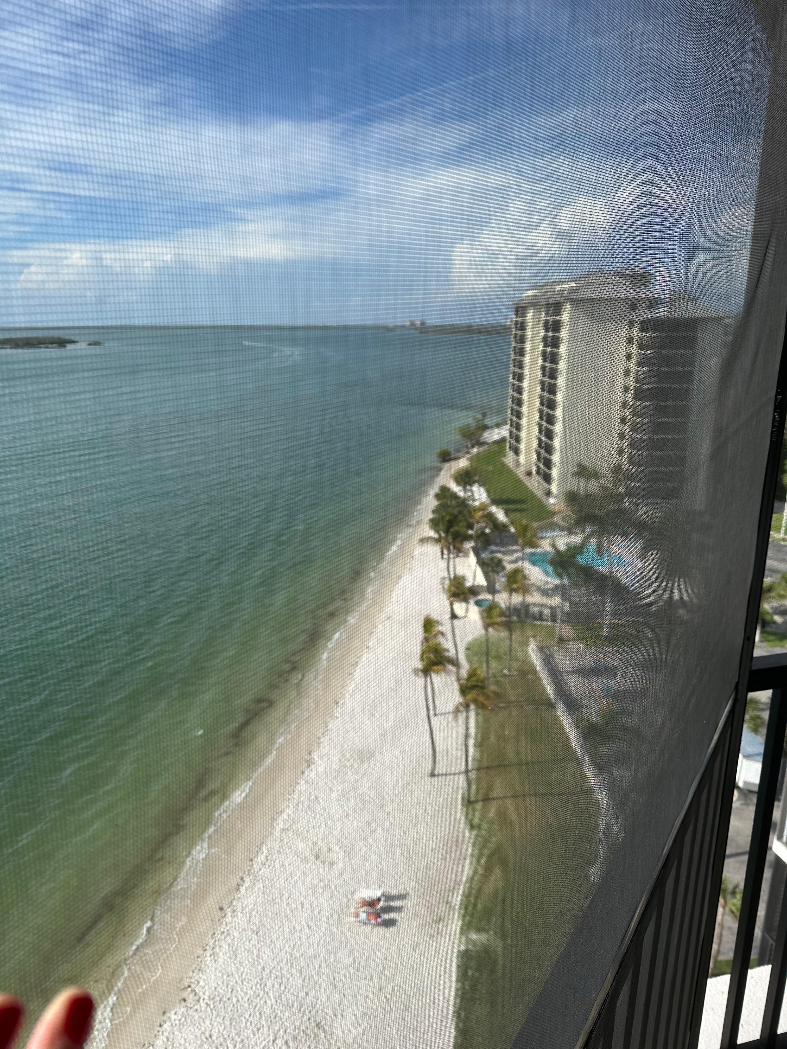 View from the balcony