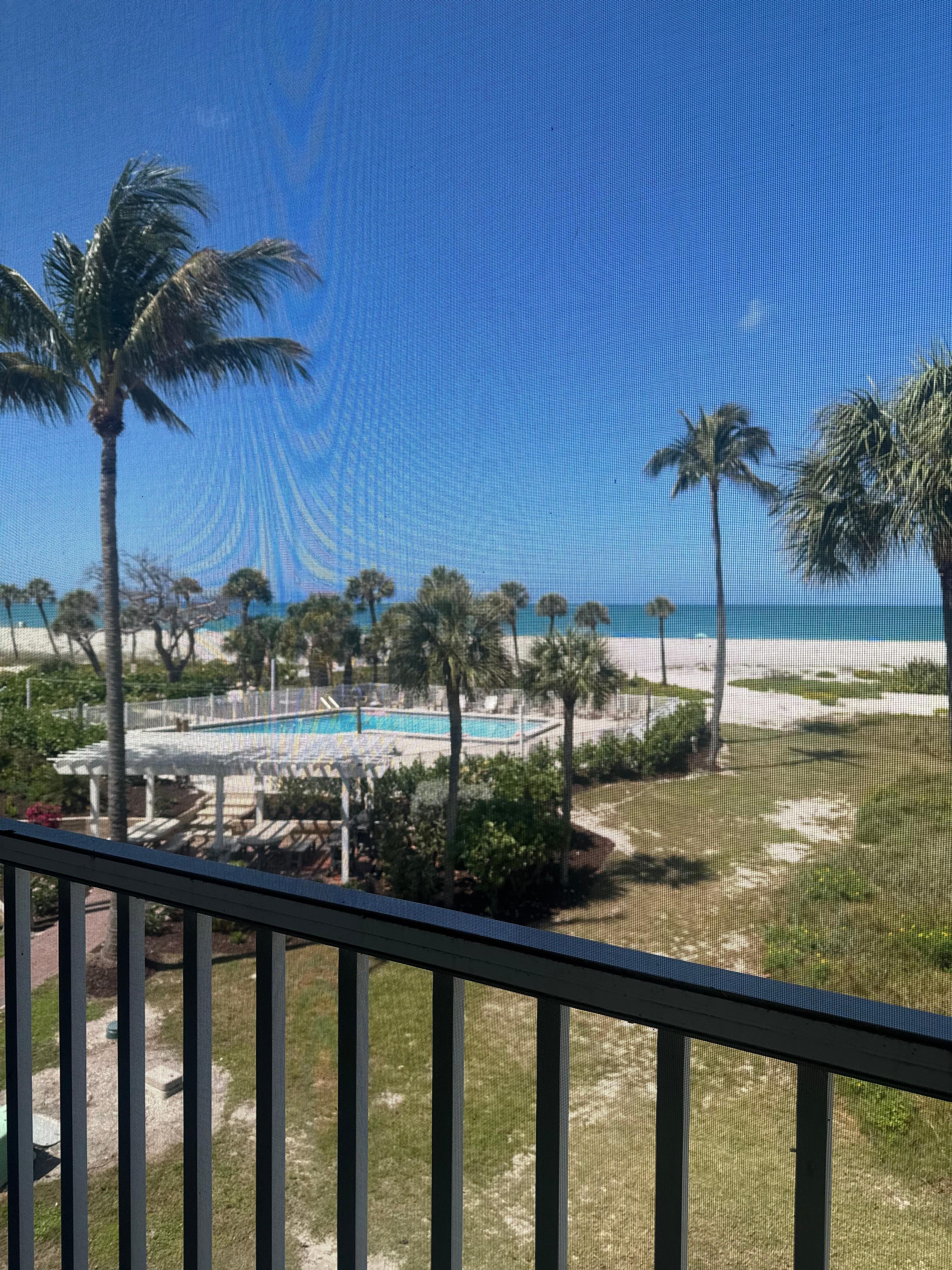 Our view from balcony 