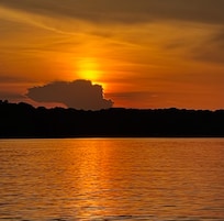 From pontoon