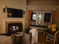 Cozy ocean view room.