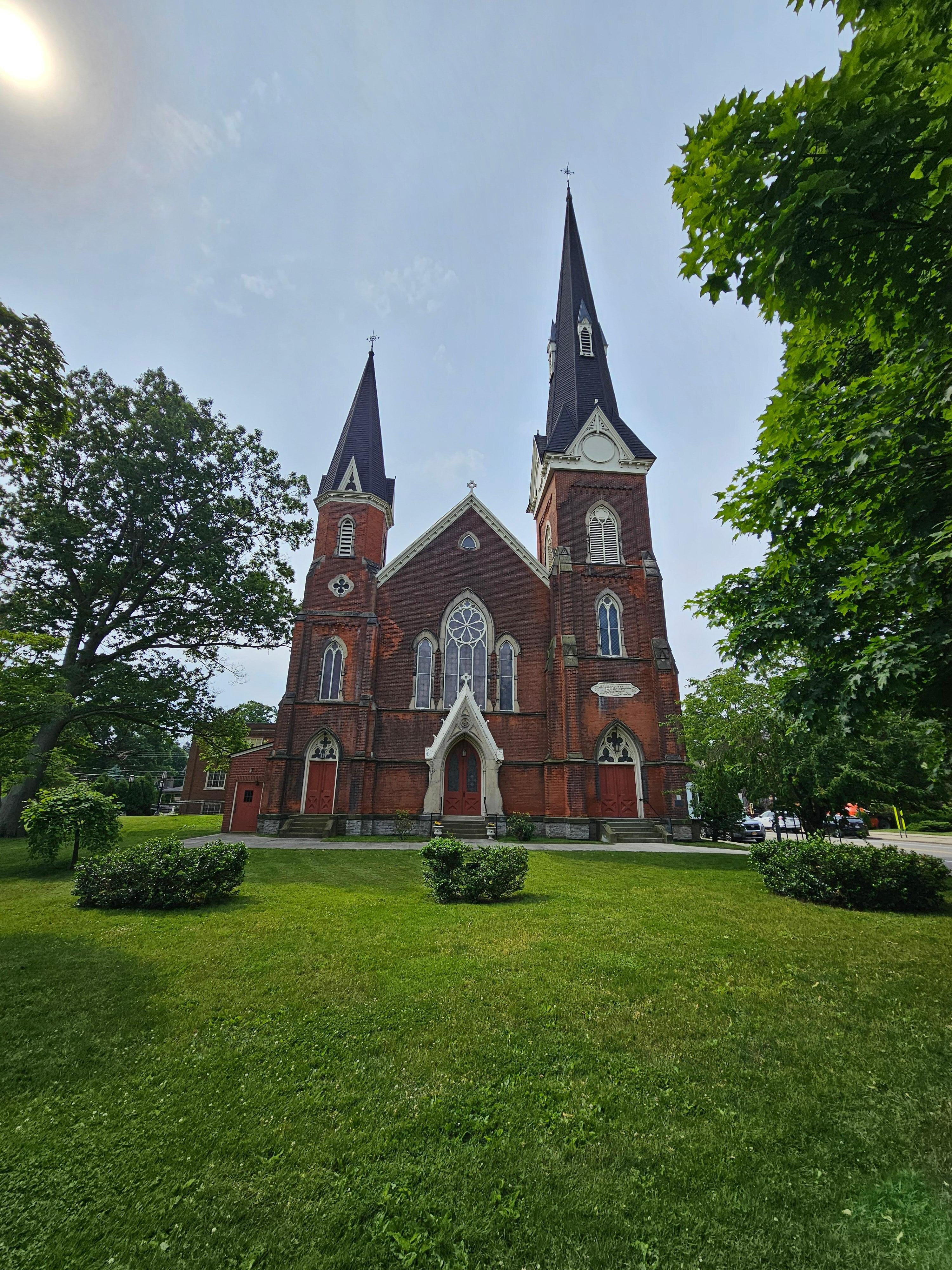 Beautiful church in the neighborhood 
