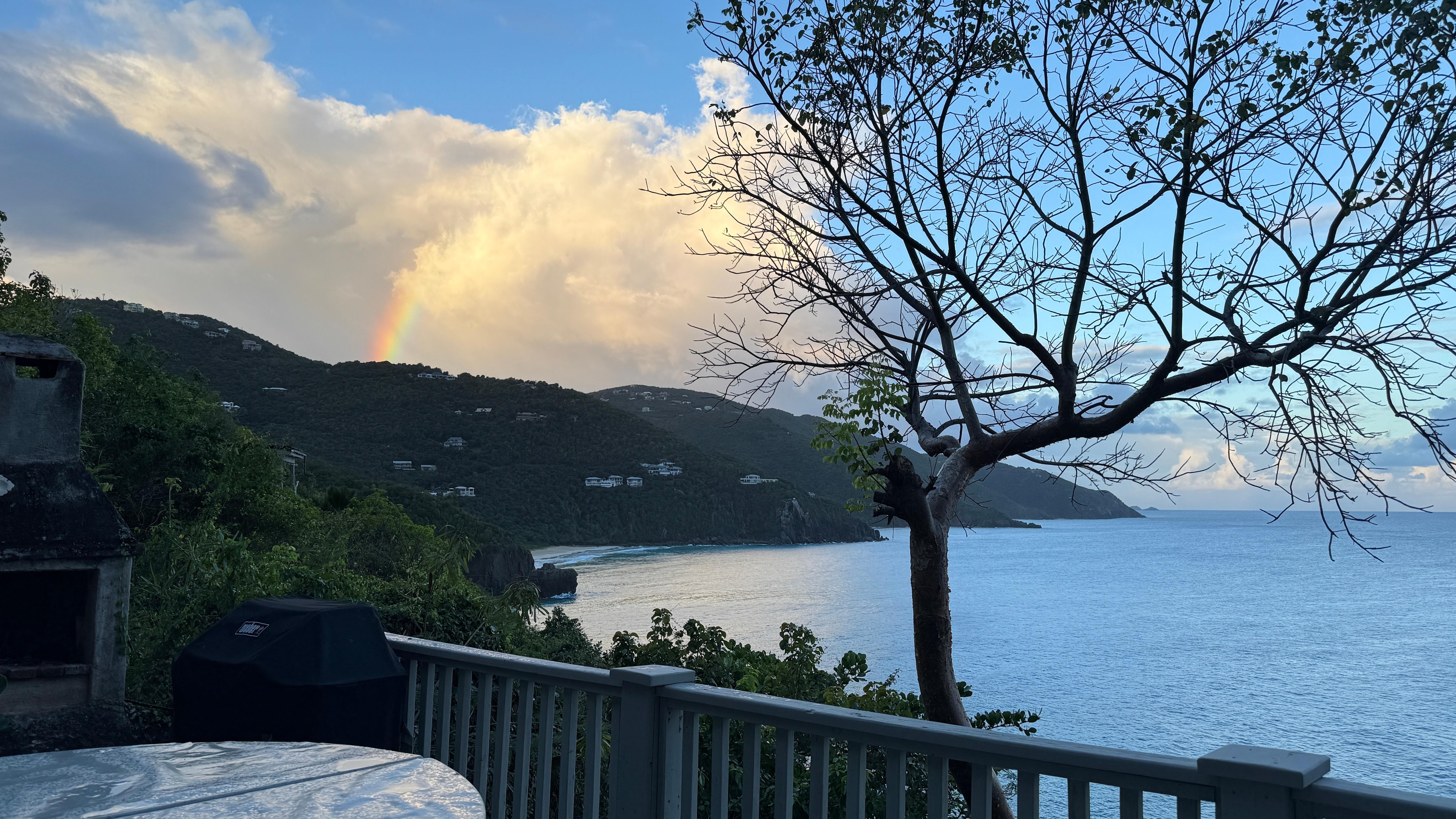 Sunset from the patio